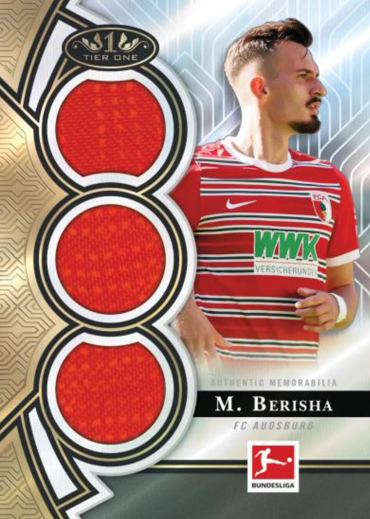 First Buzz 2023 Topps Tier One Bundesliga soccer cards / Blowout Buzz