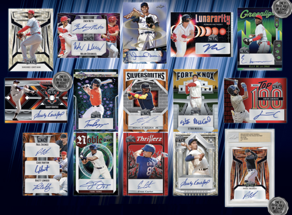 First Buzz: 2023 Leaf Metal baseball cards / Blowout Buzz
