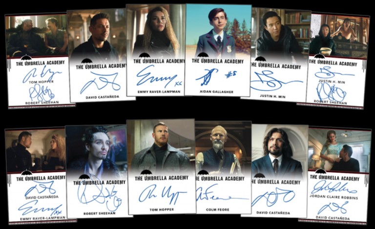 First Buzz The Umbrella Academy 2024 Autograph Expansion Blowout Buzz   Umbrella Academy 2024 Autograph Expansion Packs1 768x469 