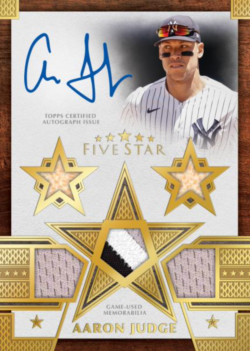 First Buzz 2023 Topps Five Star baseball cards / Blowout Buzz