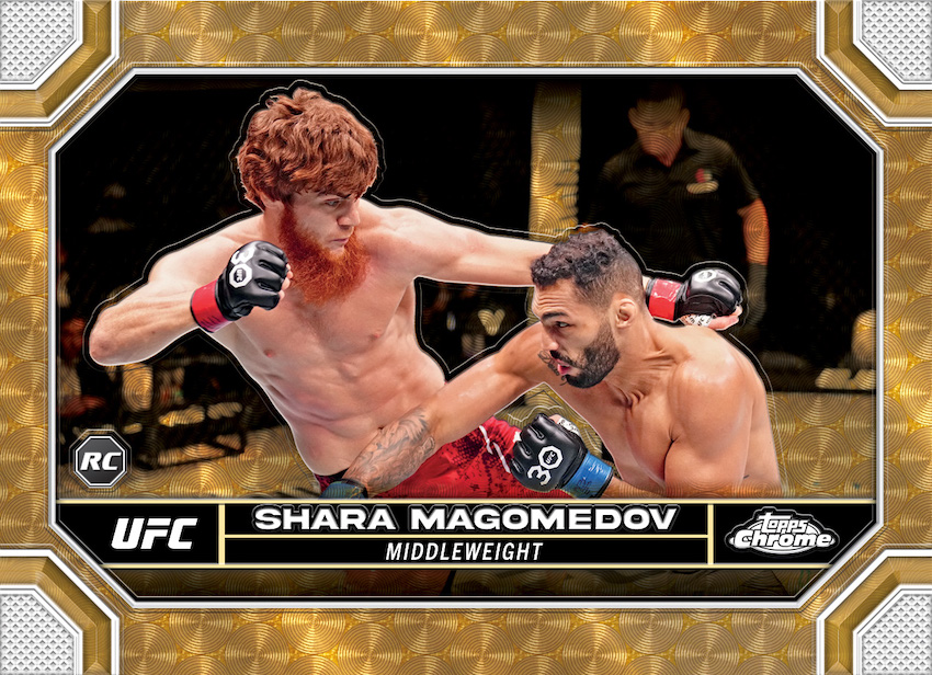 First Buzz 2024 Topps Chrome UFC trading cards (will update) Blowout