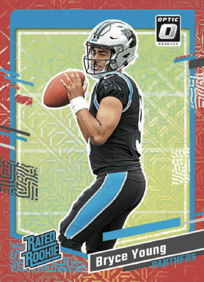 First Buzz 2023 Donruss Optic football cards / Blowout Buzz