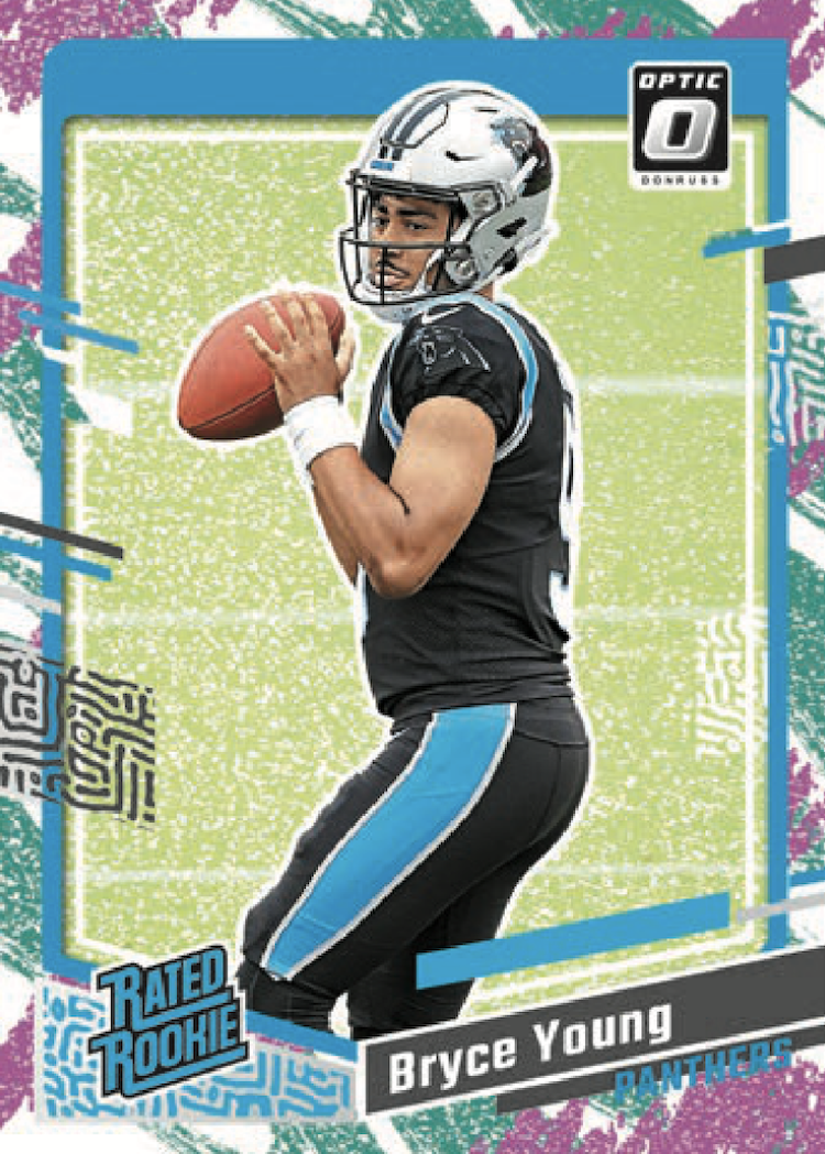 First Buzz 2023 Donruss Optic football cards / Blowout Buzz