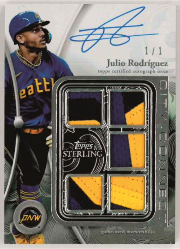 First Buzz 2024 Topps Sterling baseball cards / Blowout Buzz