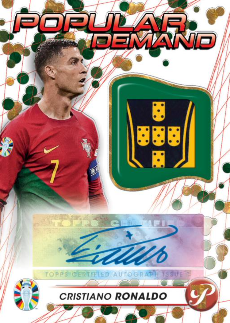 First Buzz 2023 Topps Pristine Road to Euro 2024 soccer / Blowout Buzz