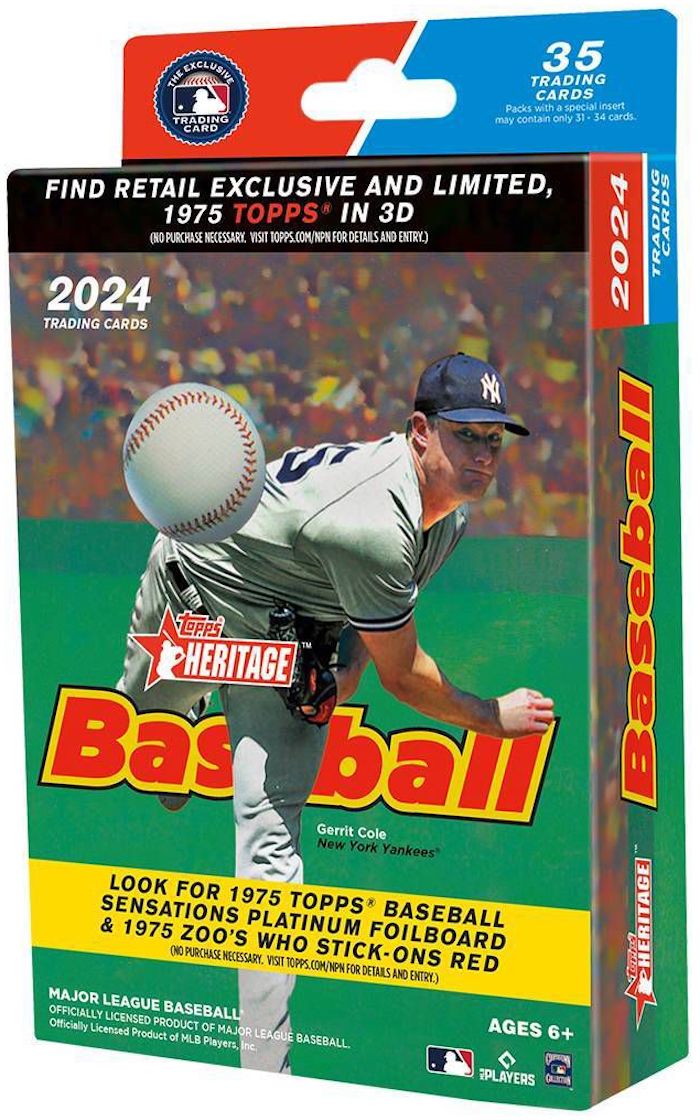 Buzz Break 2024 Topps Heritage baseball cards (hanger box) / Blowout Buzz