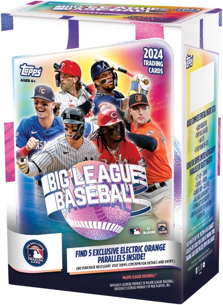 Buzz Break 2024 Topps Big League Baseball cards (blaster) Blowout